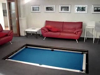 disguised pool table
