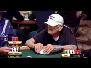 poker - grandfather is 96 years old